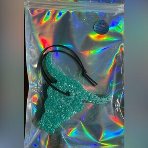 Cow Skull Hanging Car Freshie. $10. Leather Scented.